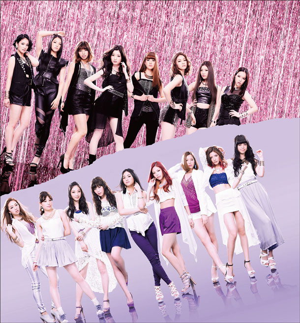 Happiness and Flower Reveal Short MVs for their 5th singles
