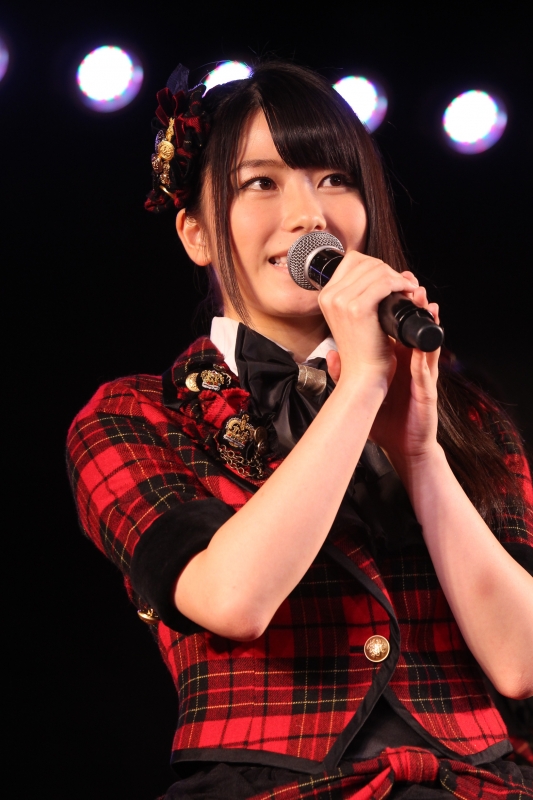Yokoyama Yui made her FIRST policy speech as the new Team A captain of AKB48!
