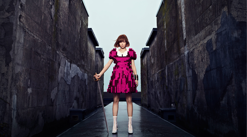 MEG announced release of new album in December, new visual designed by “ANREALAGE”