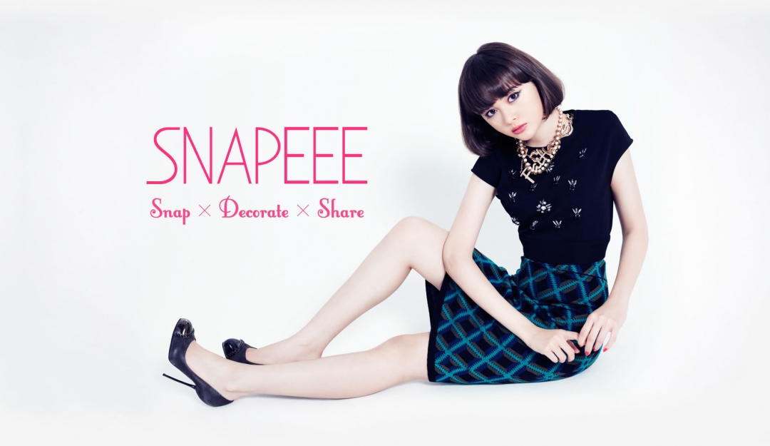 Super Kawaii Artworks for Tamashiro Tina Selected as a Spokesmodel of Photo Sharing App “Snapeee” Revealed!
