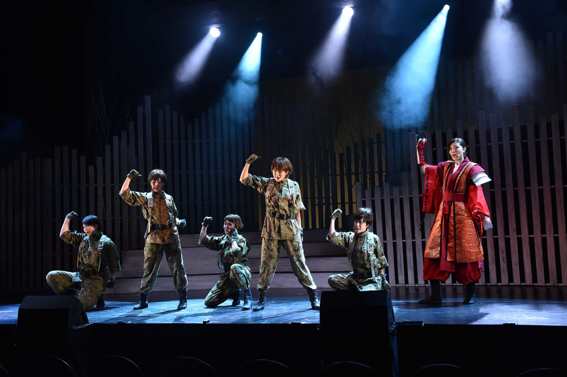 Preview of Berryz Kobo 10th Anniversary Theater Girls Drama Club “GI Samurai The Musical”