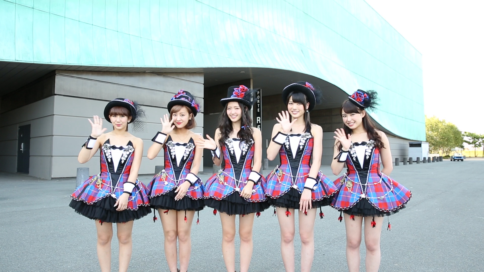 ℃-ute Backstage Interview at Japan Expo 15th