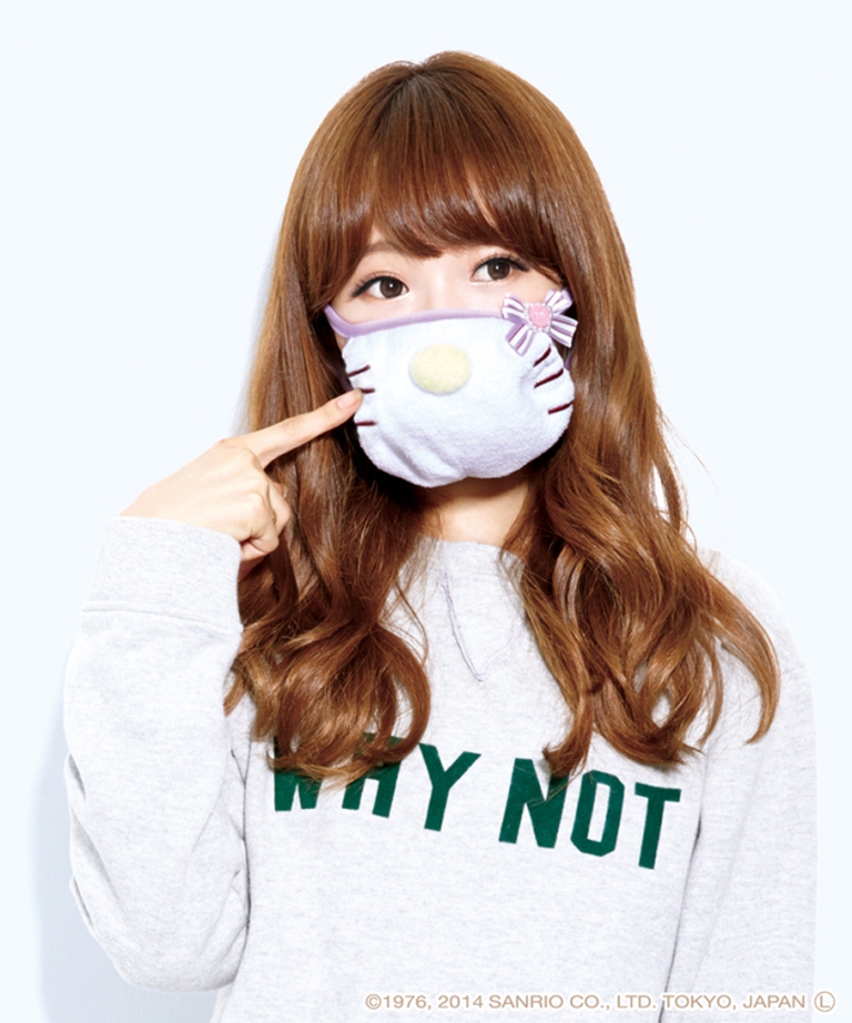 Mask As Fashion Item : Mizukitty To Produce Pop and Cute Masks