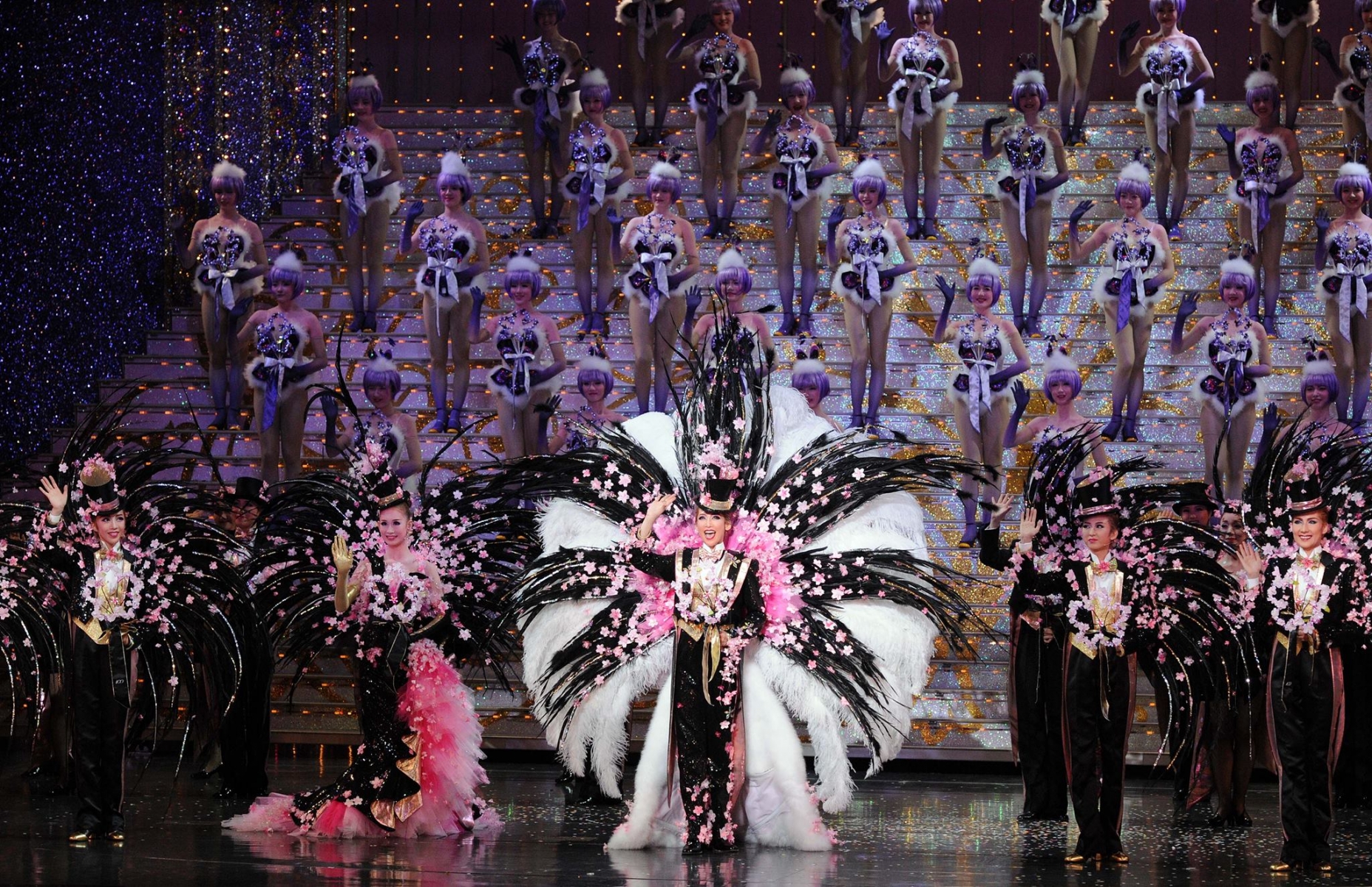 Gorgeous, Elegant and Romantic Best performance company by only women, TAKARAZUKA REVUE COMPANY !!