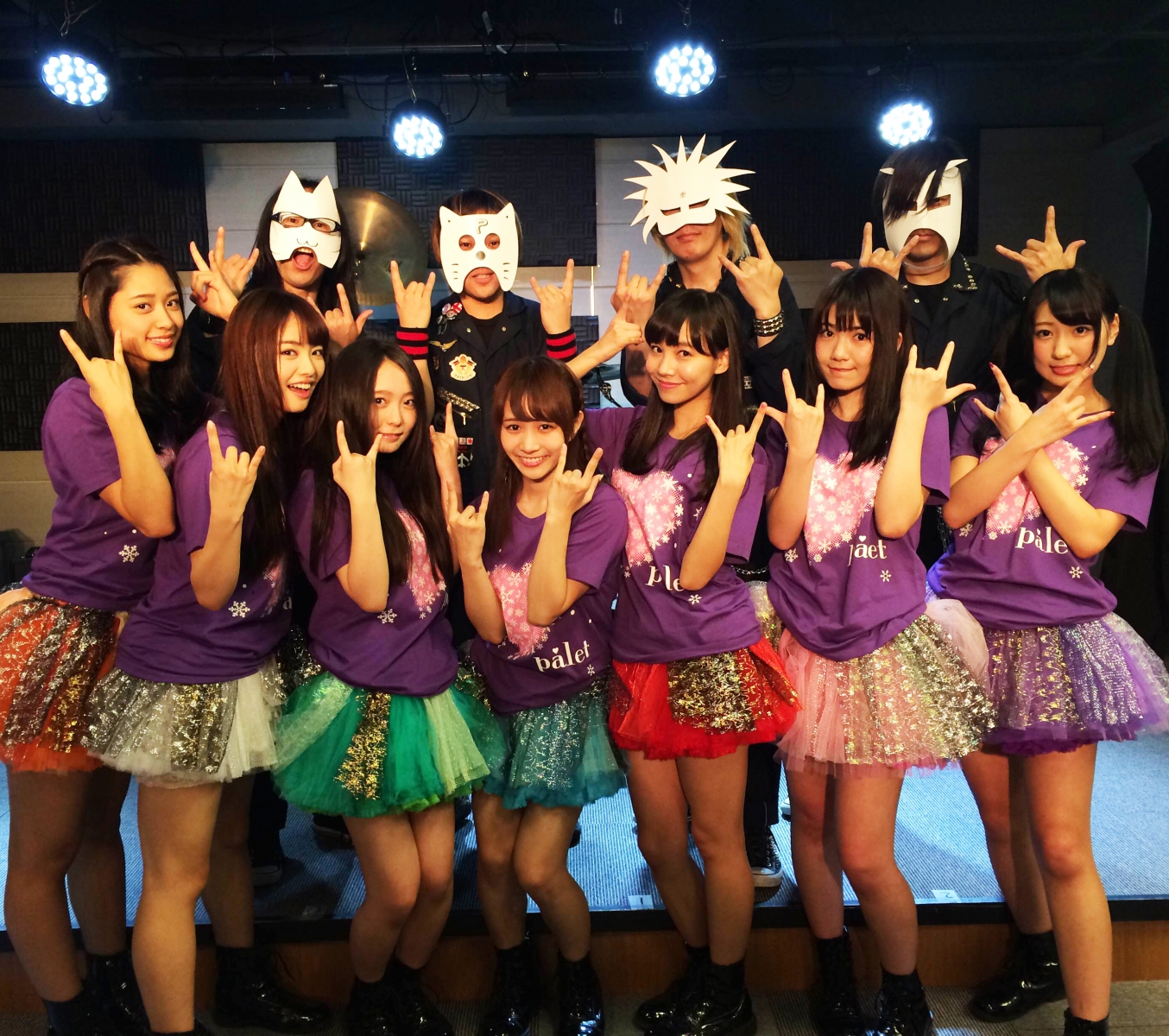 Palet Shakes Your Soul Releasing A Collabo Video with Masked Rock Band?