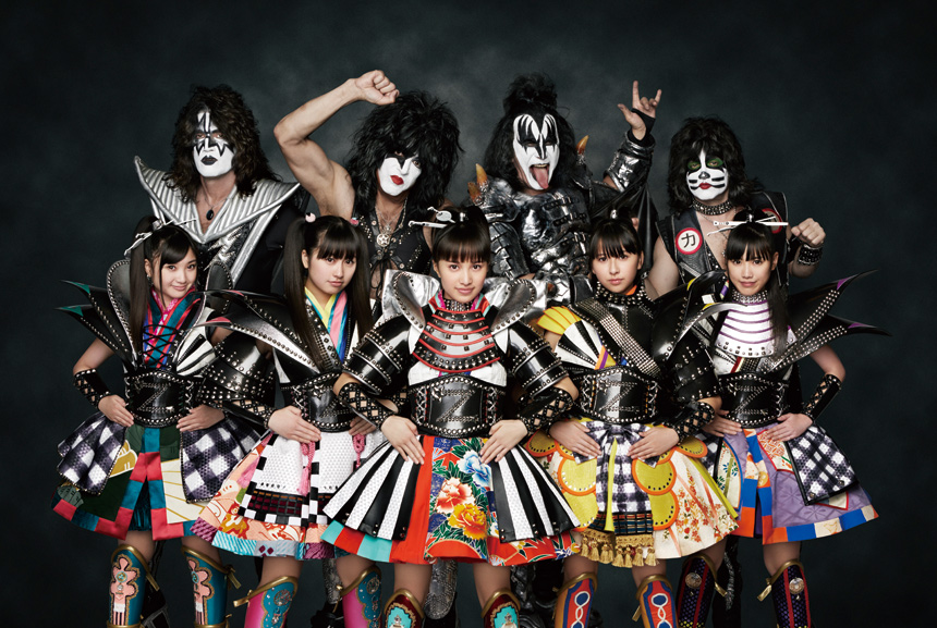 The Momoiro Clover Z vs KISS MV “Yume no Ukiyo ni Saitemina” is Alive!