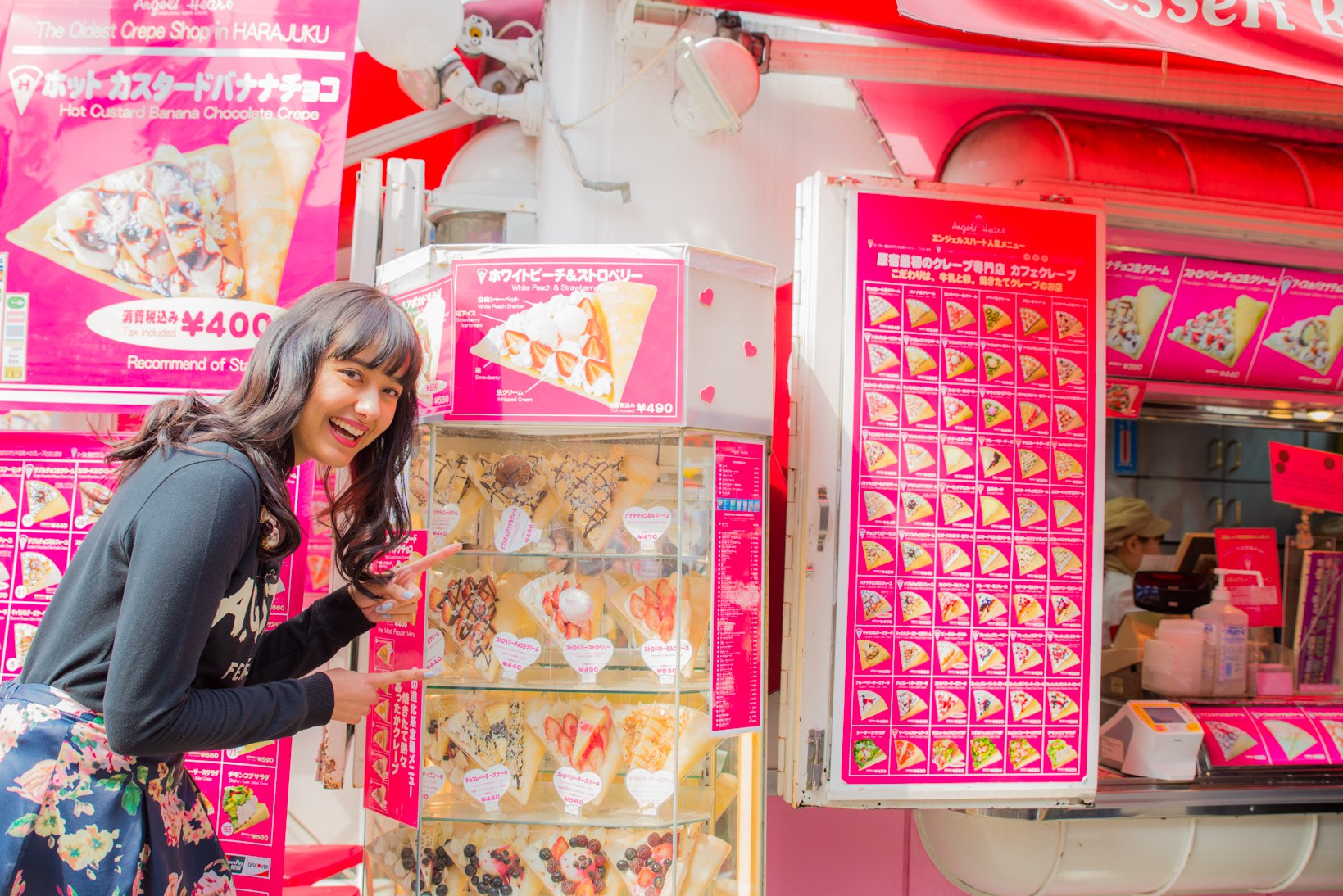 Igniting the Crepe Boom in Harajuku!  Angels Heart, Takeshita Street’s Premier Crepe Shop