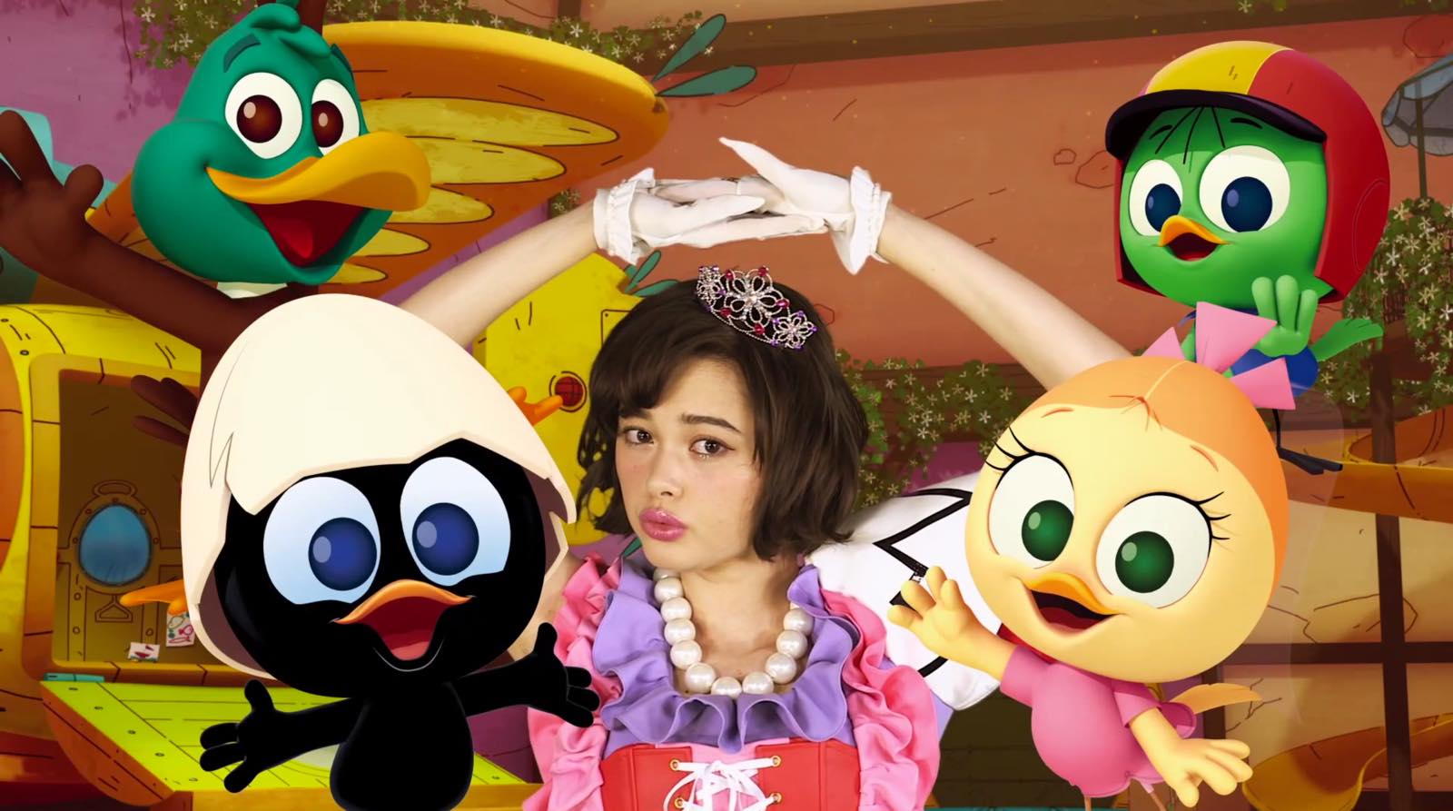 ViVi Model Tina Tamashiro Sings Theme Song for Calimero Anime!