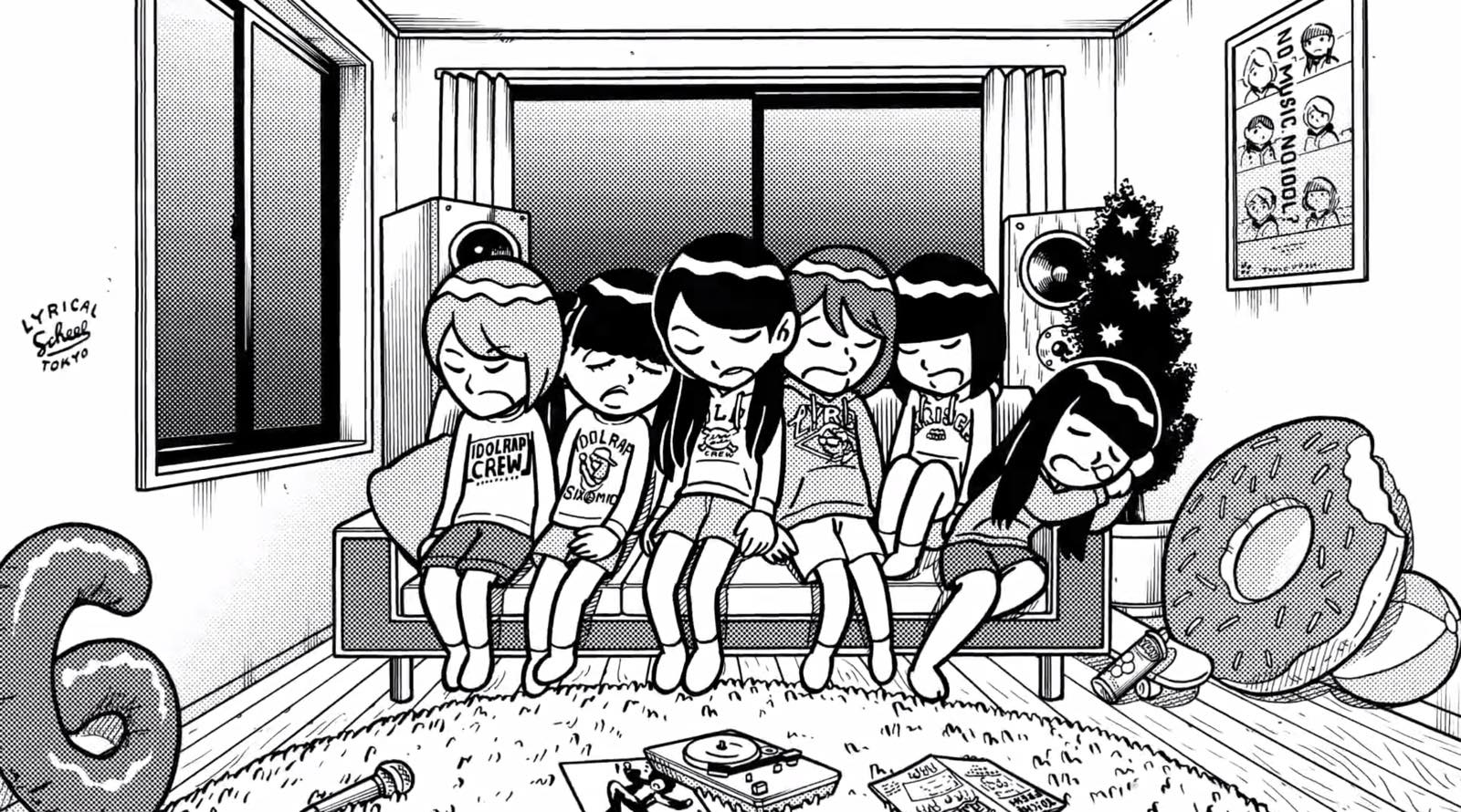 lyrical school Release Laid-Back Animated MV for “Yume de Aitai ne”