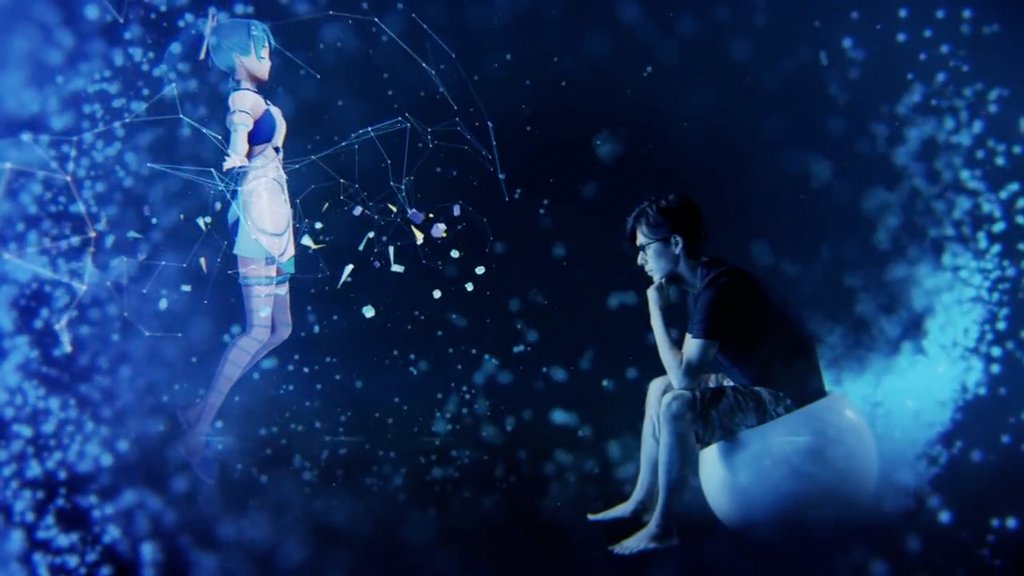 The Dreaming Life with Your “Yome” Comes True!! Hologram Robot Steps Into Your Daily Lives as a Maid.