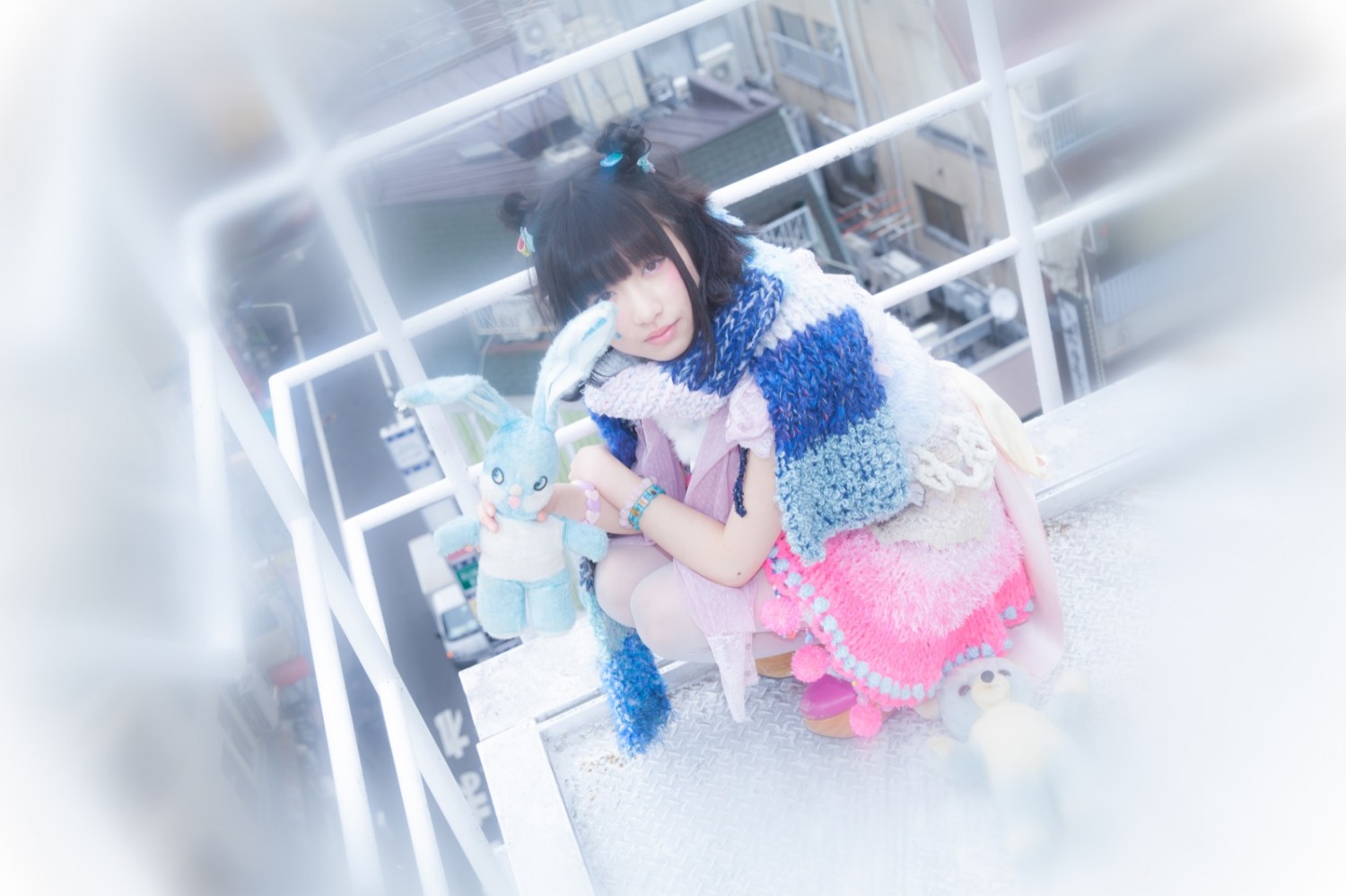 Rinne Yoshida×Rurumu Photo Project ~The Invincible Self~ vol.2 : At Building Rooftop