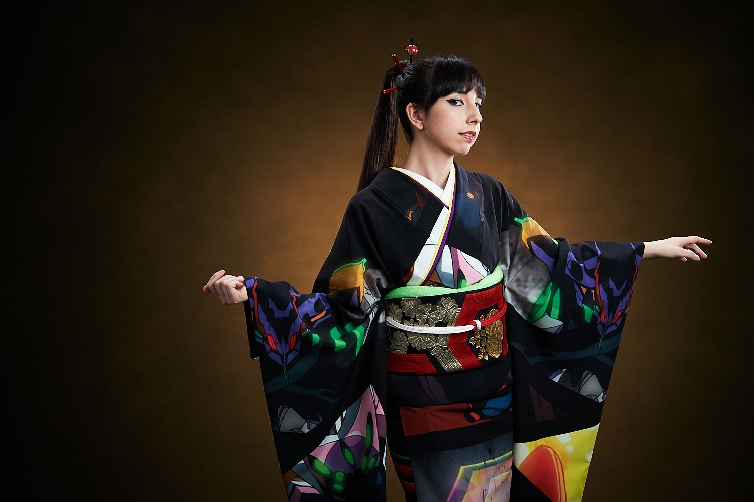 You Can (Not) Redo Getting EVANGELION × Full Graphic Kimono!