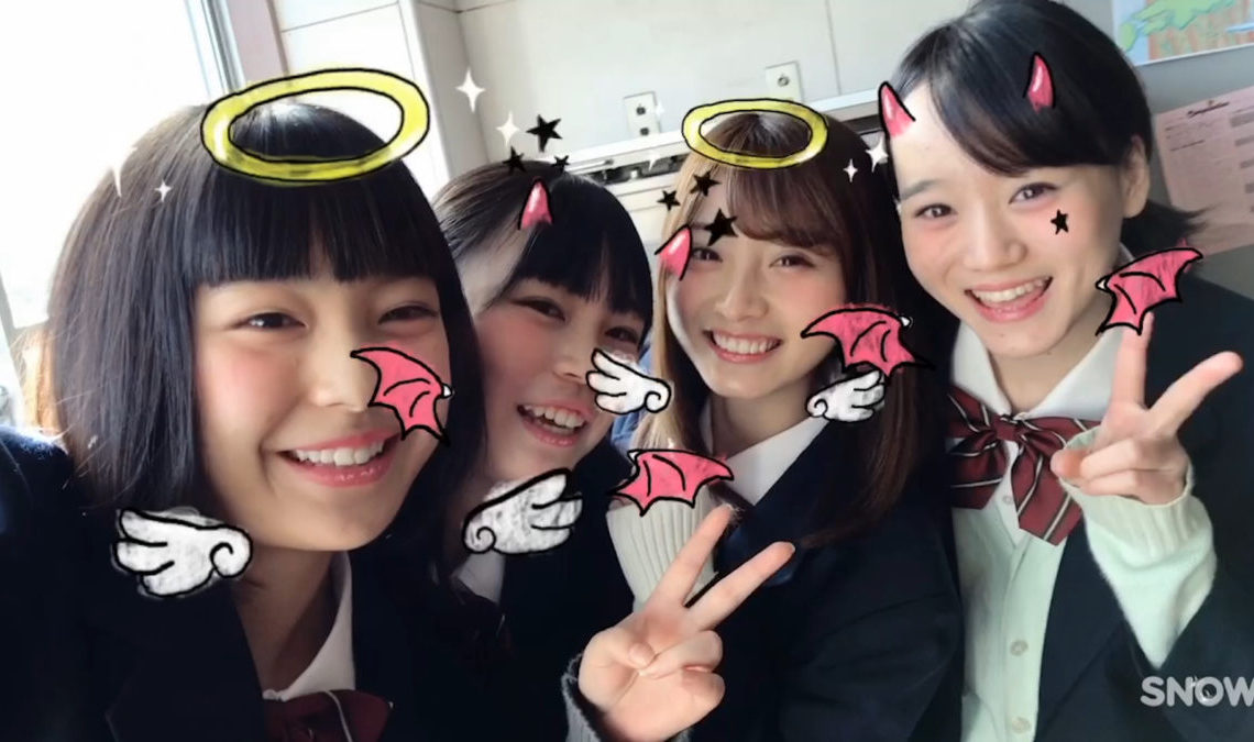 Only Cute Memories Please! SNOW Saves Schoolgirls From Gloomy and Uncute School Days!