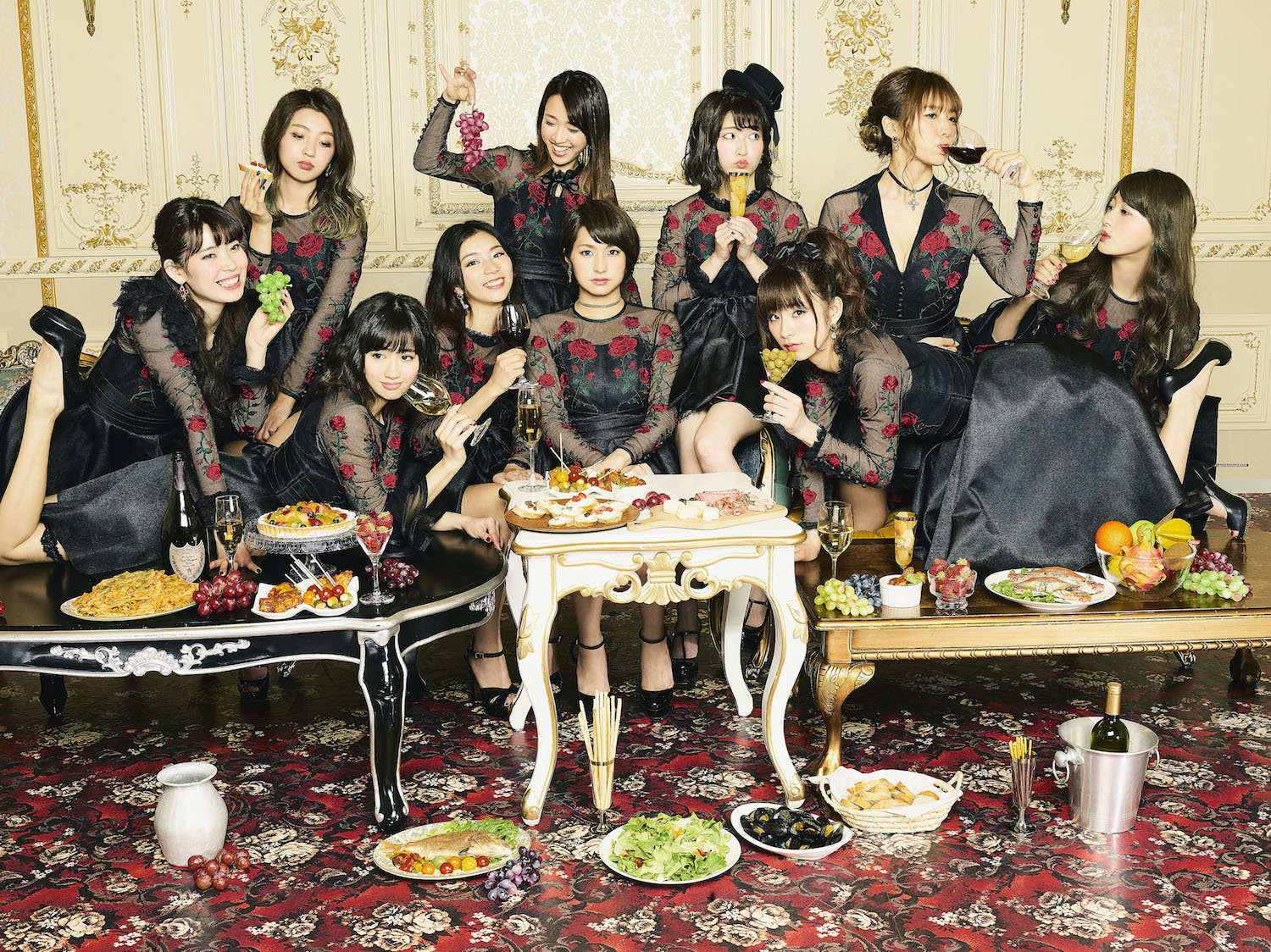 predia Raise Their Glasses in the Full-Bodied MV for “Nouvelle Cuisine”!